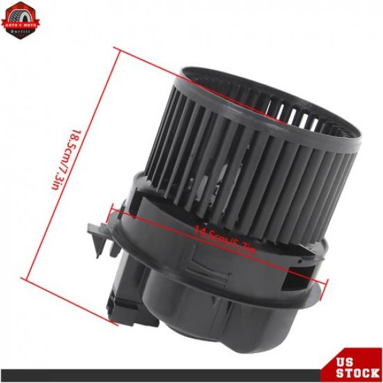 HVAC Heater Blower Motor W/Wheel for Nissan Versa -23 Kicks 2018-23 L4 1.6L