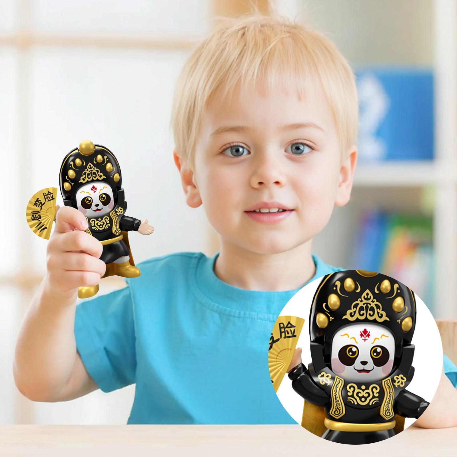 

Face Change Doll Sichuan Opera Face Change Doll Chinese Cultural Souvenirs Hand One Size помаранчевий