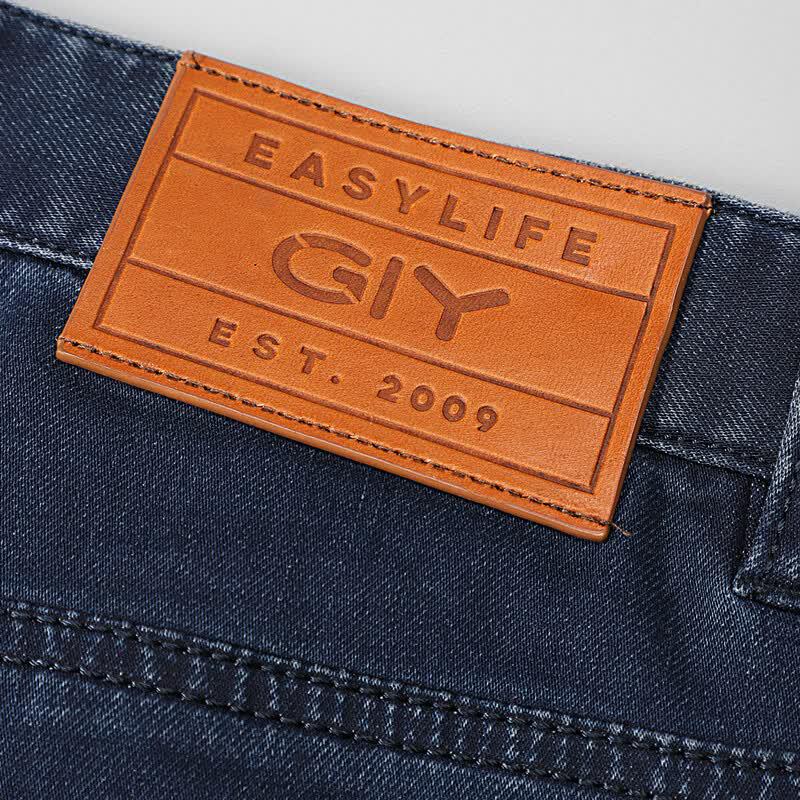 Goldlion Men's Loose Straight Fit Denim Jeans