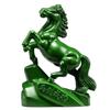 Ebony Wood Horse Carving: Solid Wood Ornament for Success - Handcrafted Home & TV Cabinet Decoration, Opening Gift