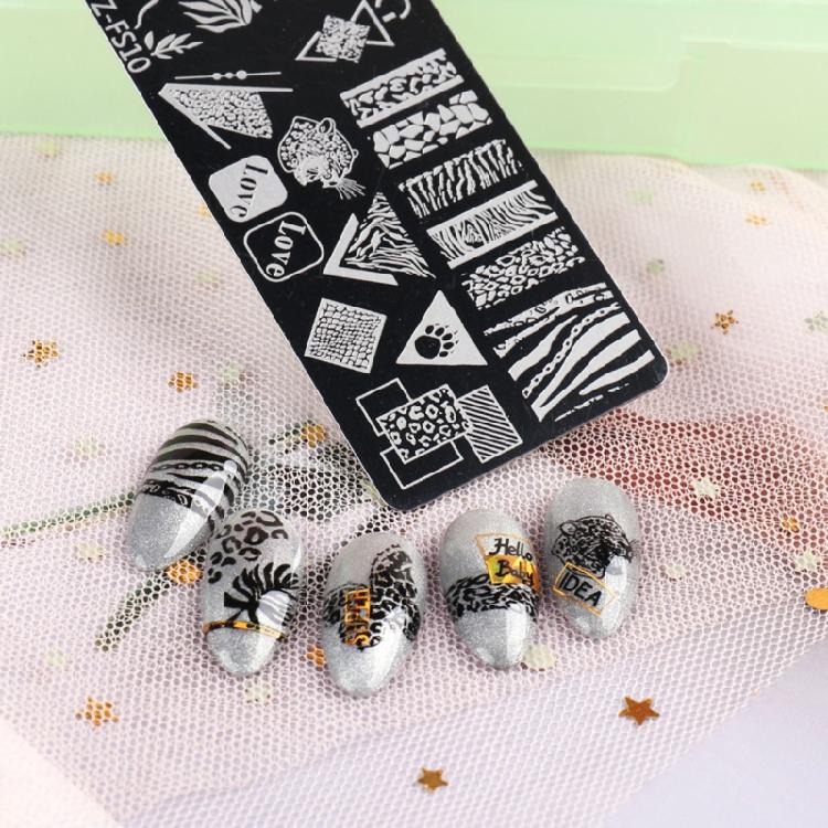 Nail Art Stamping Plates Animal Design Nail for Image Stamp Plates Manicure Temp