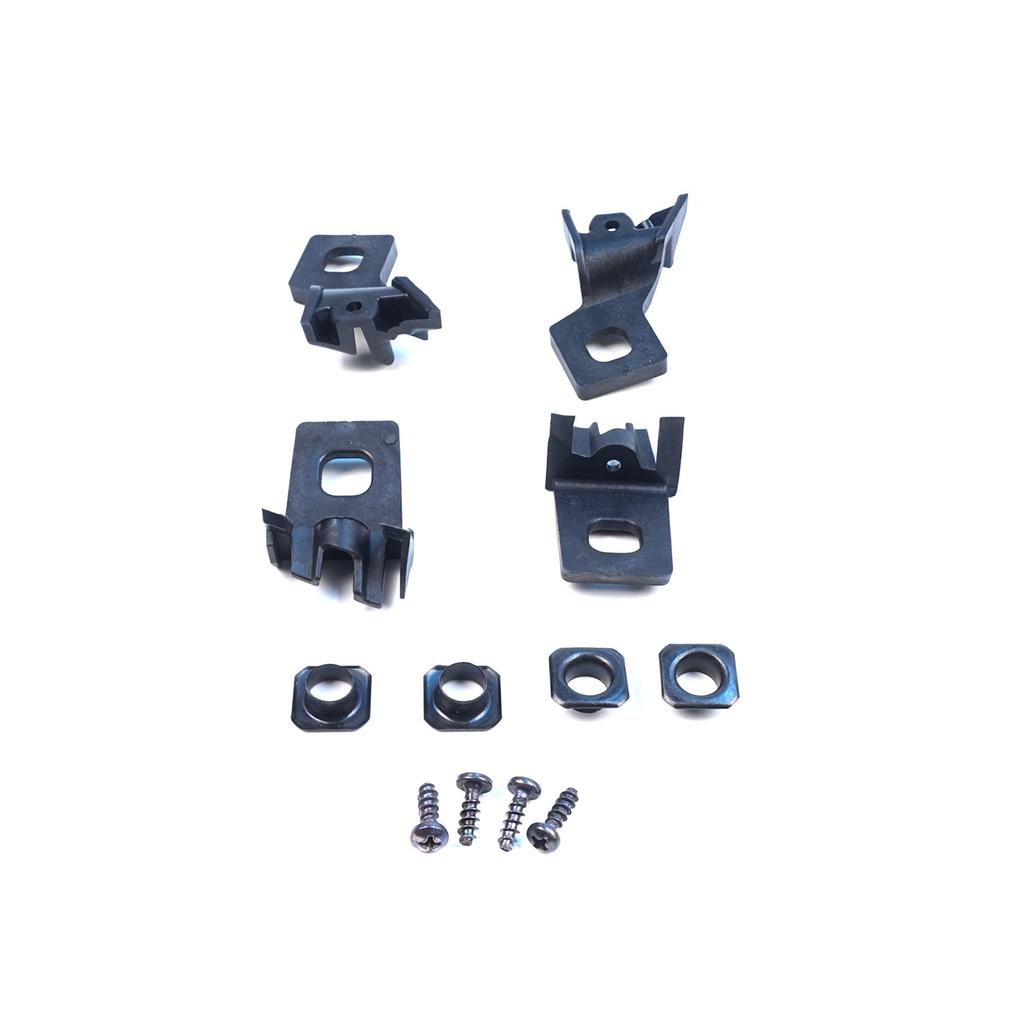 BHL508+BHL509 Headlight Holder Mount Repair Bracket Tab Set Left Right Side for VW Polo MK3 MK4 6N 9N 1994-2008 6Q0998225 6Q0998226