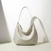 Early Spring New First-layer Cowhide Shoulder Tote Bag, European and American Fashion Design Versatile Commuter Messenger Bag Bag