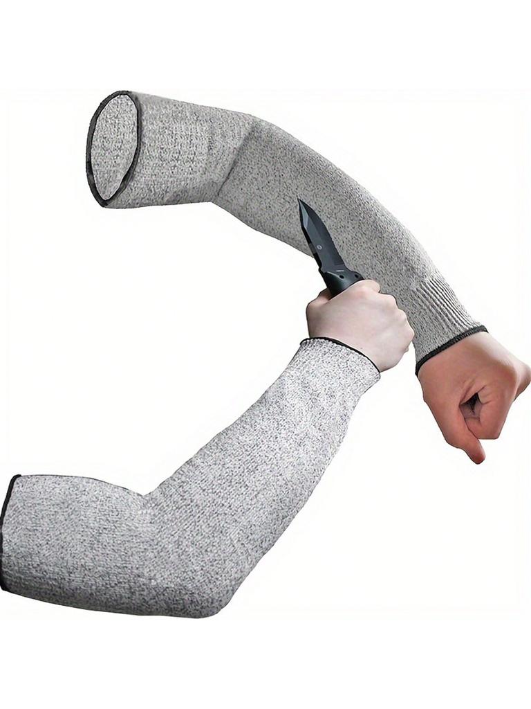 Single/1Pair Set Protective Arm Sleeve Anti Cut Sleeve Level 5 Anti Cutting HPPE Material Anti Cut S
