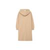New MLB Long Sleeved Dresses Women's Khaki 3FOPB0134-43BGS