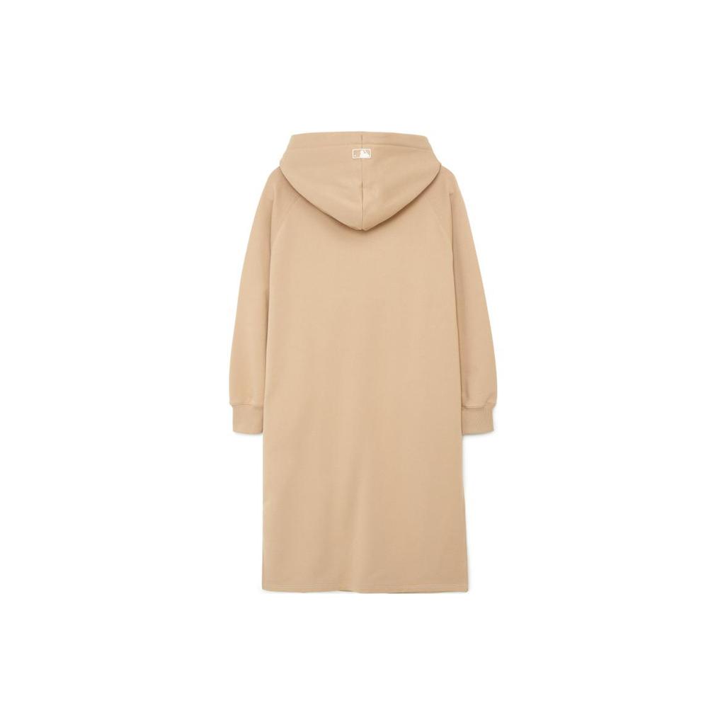 New MLB Long Sleeved Dresses Women's Khaki 3FOPB0134-43BGS