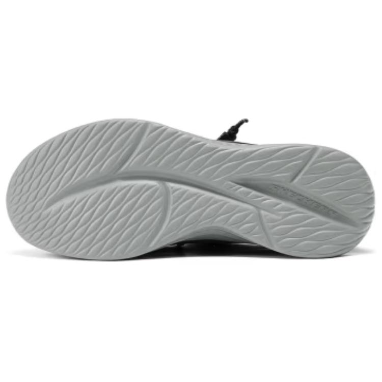 Skechers Scarpe Casual Slade con Suola Morbida Comode Versatili Basse Sneakers Lifestyle Scarpe da Ginnastica da Uomo Nero Grigio 210965-BKGY