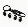 Durable Tire Valve Covers Cute Valve Cap Cat's Paw Valve Covers  Motorcycles
