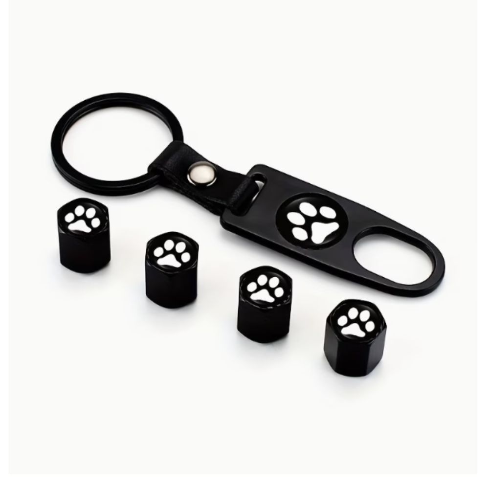 Durable Tire Valve Covers Cute Valve Cap Cat's Paw Valve Covers  Motorcycles