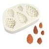 Easy Demold Spices and Nut Silicone Molds for Baking Enthusiasts and DIY Designers with Winter Spices Designs