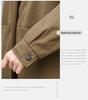Women's 2024 Winter Fleece-Lined Hooded Parka: Loose Mid-Length Thickened Workwear Cotton Coat
