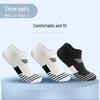 Men's Breathable Basketball Socks - Short Tube, Thin, Sweat-Absorbent, Deodorant - Perfect for Autumn/Winter Training and Running.