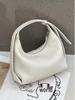 2025 Women's Genuine Leather Cowhide Crescent Bag - Versatile Korean Style Dumpling Texture
