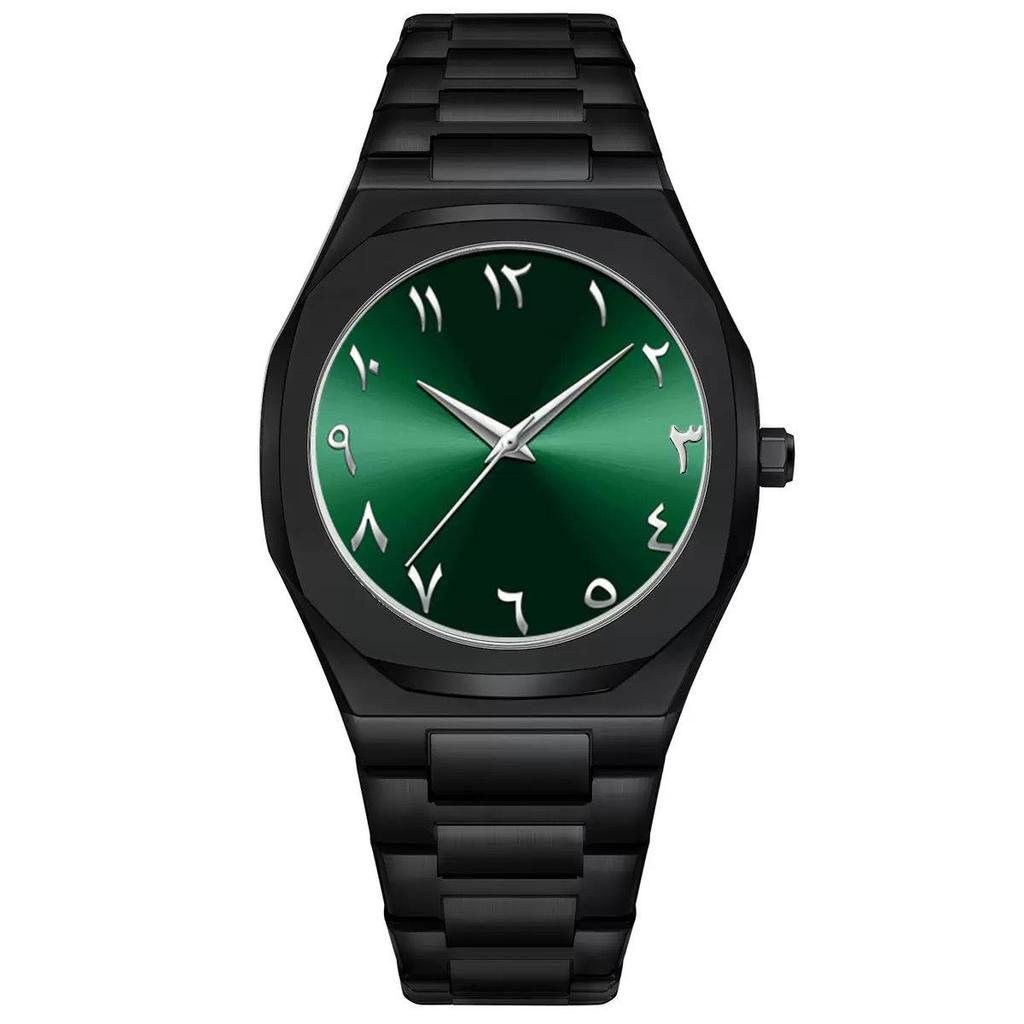 Men's High-End Quartz Watch with Arabic Numerals – Elegant Business Design