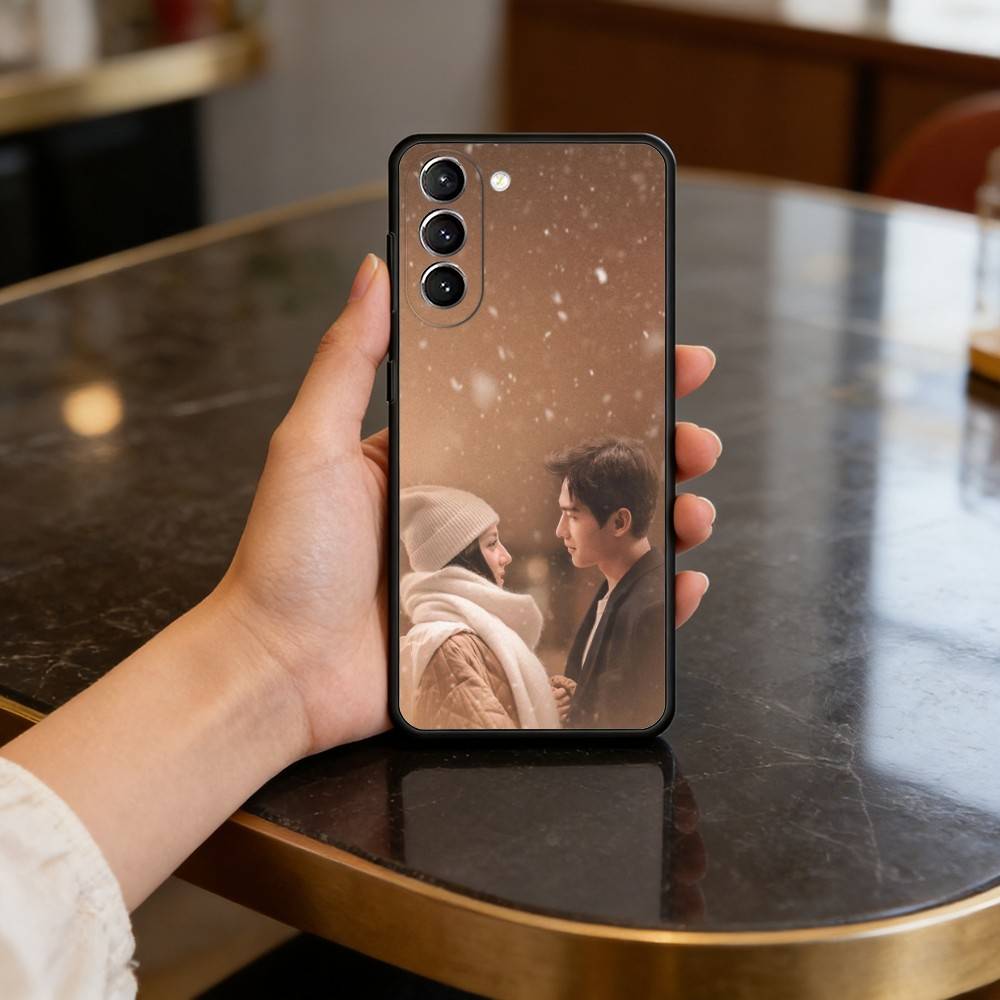 Chinese Actress D-Dilraba Phone Case For Samsung S25,24,23,22,30,21,10,9,Ultra,Plus,Lite,FE,4,5 G Soft Black Case