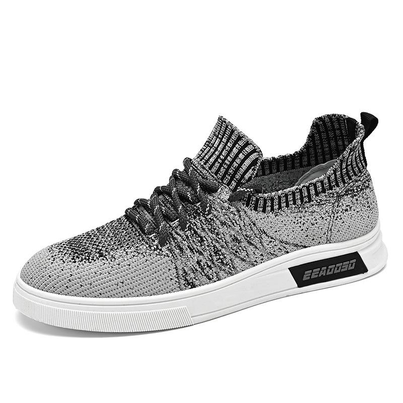 Fashion Mens Slip-On Mesh Sneakers Summer Breathable Airy Flat Sole Casual Shoes for Campus Athleisure Lightweight Everyday Comfort Wear