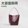 Z Home Cross-border Bucket Mother-in-child Bag 2025 New Large Capacity Diagonal Fashionable Burgundy Red Hot Hand