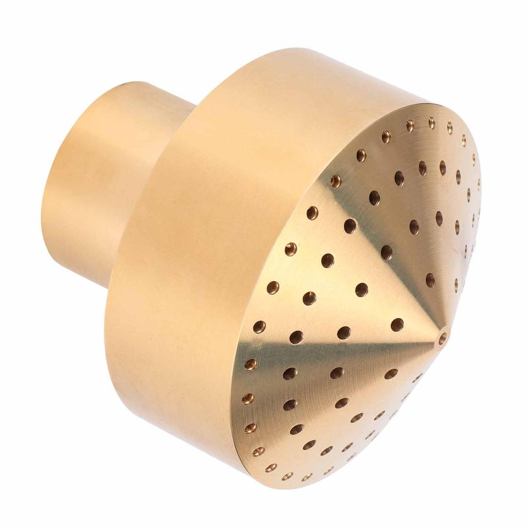 Messing Springbrunnen Düse Sprühkopf Regner mit Innengewinde für Landschaftsarchitektur Dekor G1 32mm