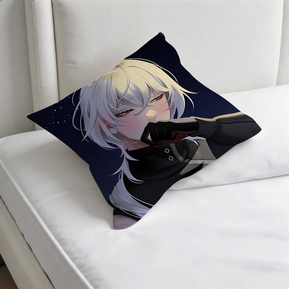 A DDate with DDeath Grim Printed Pillowcase Soft Polyester Pillow Cover Home Bedding Decor Print Gift No Pillow Core