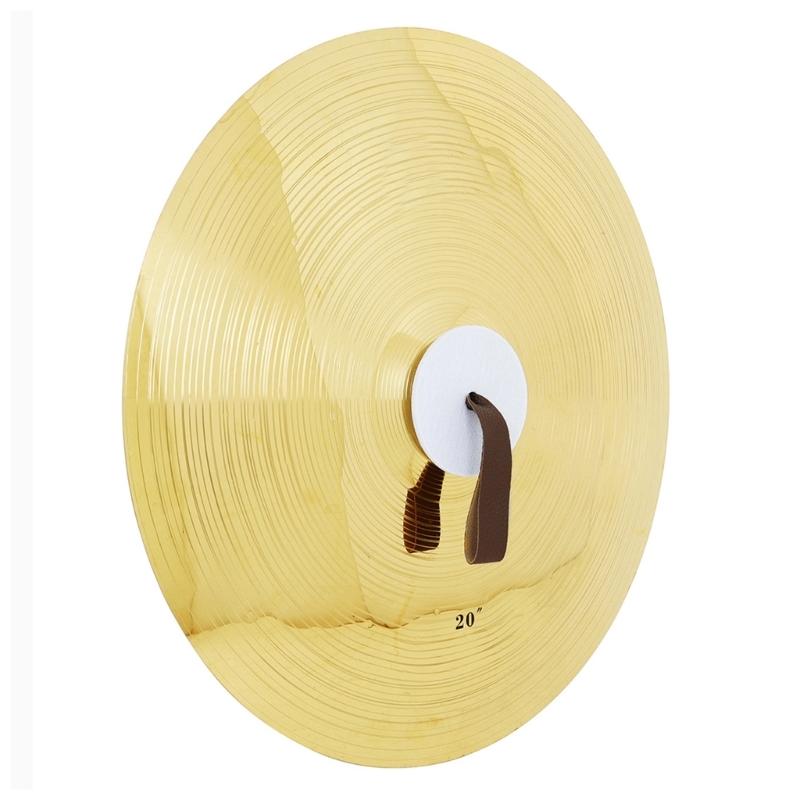 1Pair Crash Cymbal Percussion Instruments Professional Alloy Multiuse Cymbal Brass Band Ensemble Cymbals Enduring