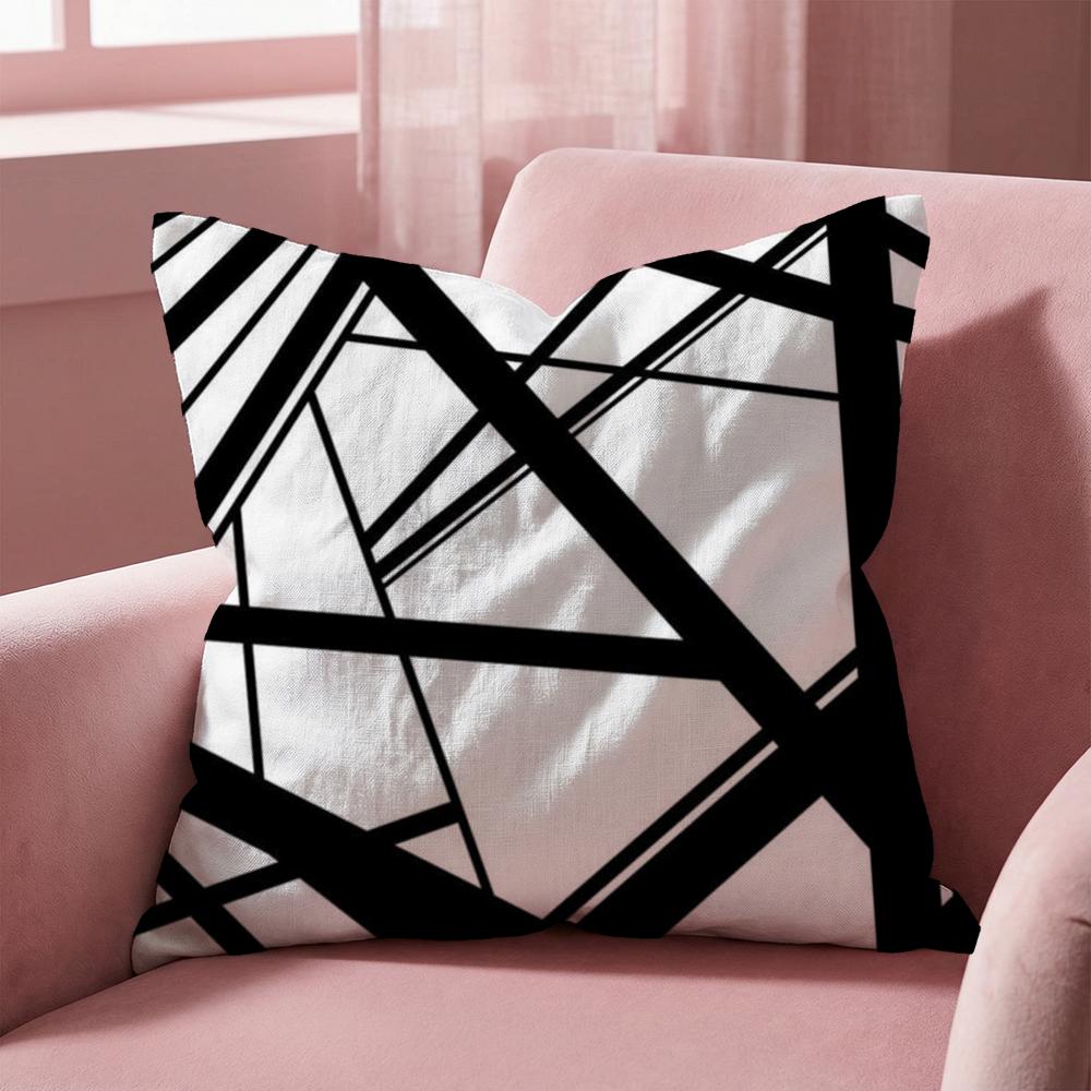 Van H-Halen Cushion Cover Multi-Scene Pillow Cover for Home & Car - Reversible, Soft & Durable for Daily Use
