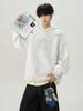 Herbst Trendiger Amerikanischer High Street Hoodie mit Schriftzug - Lockere Passform, Schweres Design für Paare
