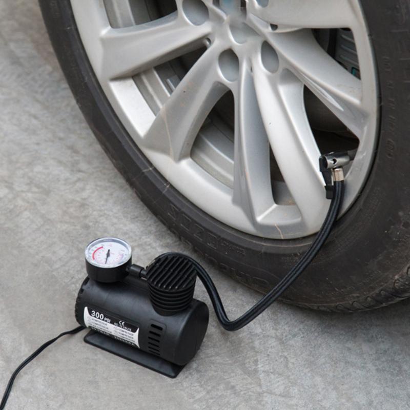 auto Air Pump Tire Inflator Car Electric Mini 25L/Min Portable Air Compressor For Car Motorcycles Bicycle Inflatable