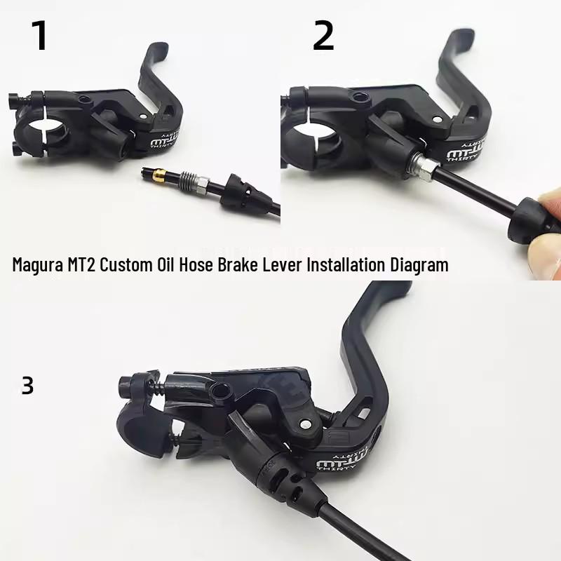 Kit de Reparación de Manguera de Aceite DIY Race para Frenos de Disco Magura MT2/MT4