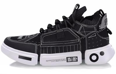 LiNing Essence ACE Anti-Slip And Wear-Resistant Lightweight Low-Top Vintage Basketball Shoes Women's Black White AGBN062-13