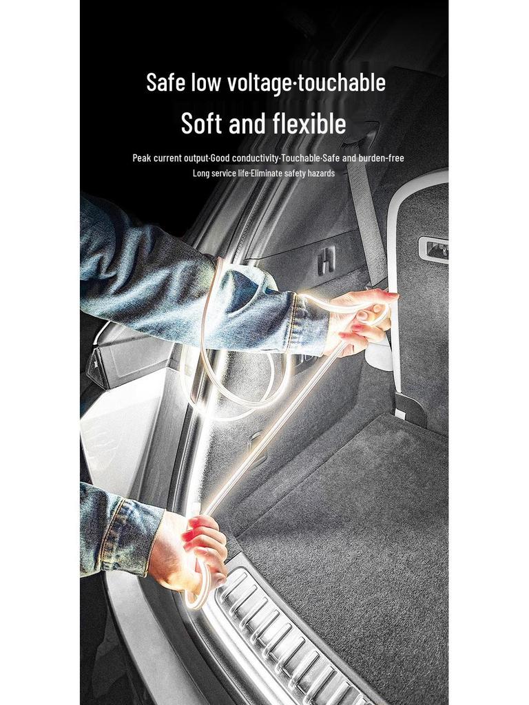 Universal LED Flowing Car Trunk Light with Automatic Induction