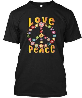 Love Peace Freedom T Shirt Made In the USA Size S To 5XL