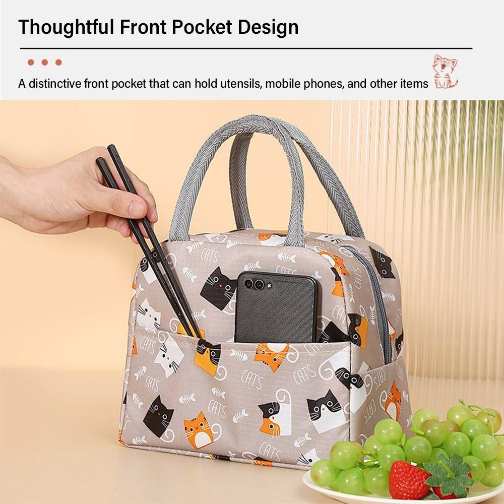 Large Capacity Lunch Bag for Women Small Leakproof Lunch Tote Bags Reusable Lunch Box Lunch Bag