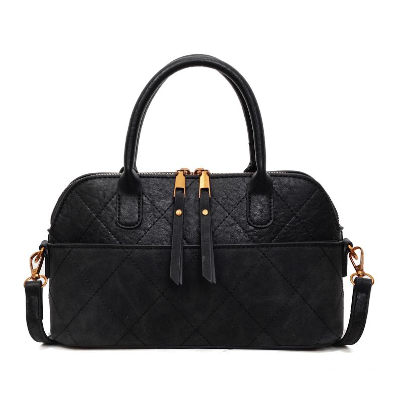 

2025 Winter New Stylish Design Retro PU Shell Shoulder & Crossbody Bags High Quality Classic Versatile Fashion Women s Handbags чёрный