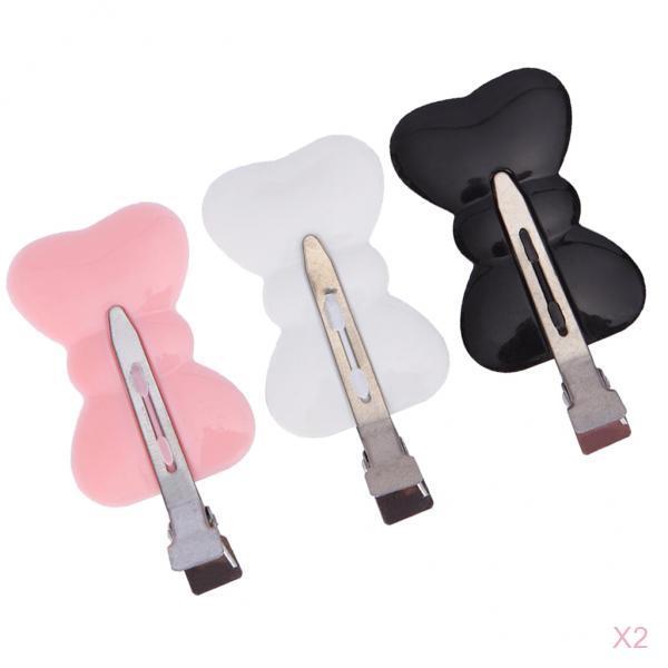 6Pcs Hair Clips Salon Hairdressing Clamps Styling Tools