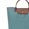 Longchamp Le Pliage Sac Tote avec Fermeture Dorée Sacs Tote pour Femmes Eucalyptus 10168089P93