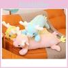 Cute Plush Dragon Toy Adorable Long Sleeping Leg Pillow Companion Gift