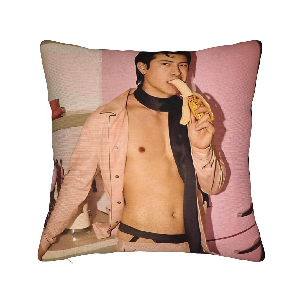Pillow Cover Hudson Williams Connor Storrie Heated Rivalry Kawaii Pillow Case For Sofa Bedroom Home Decor Pillowcases