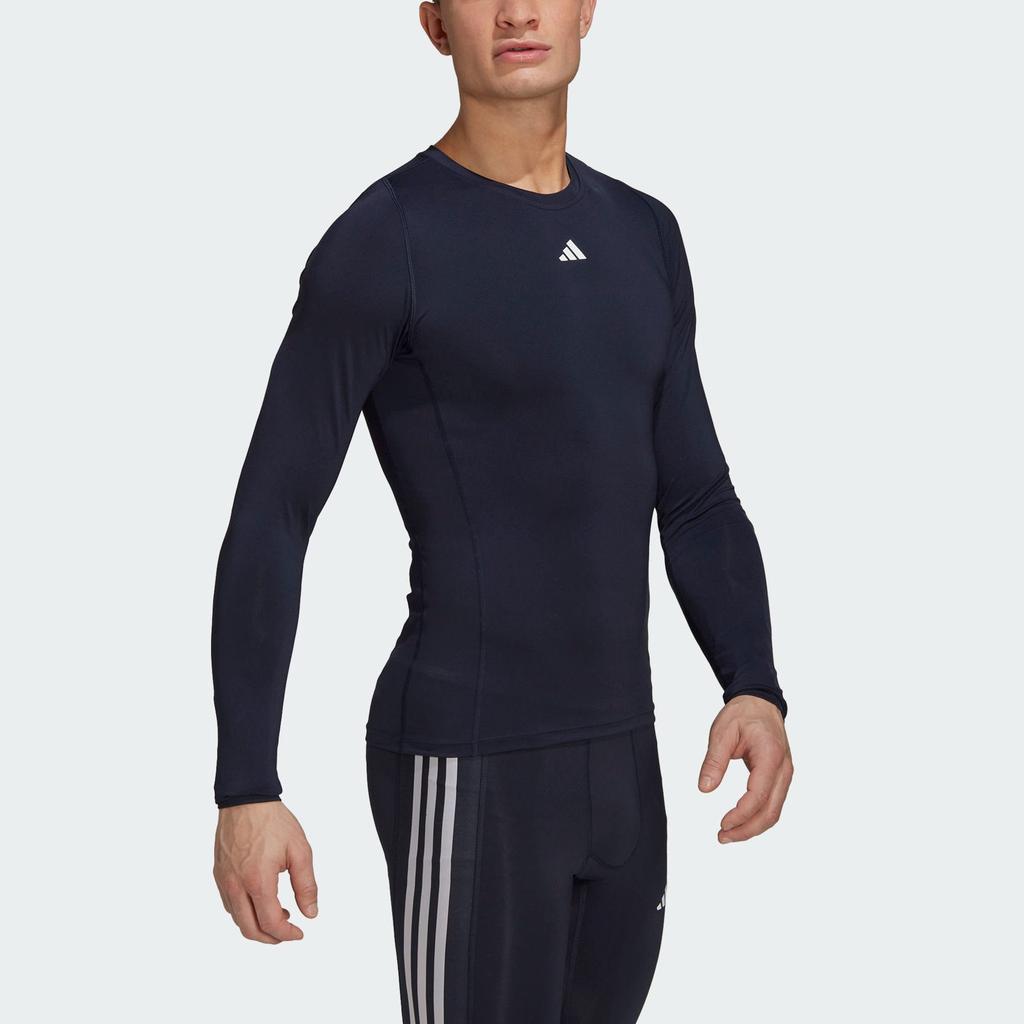 Adidas T Shirts Men's Blue Crew Neck Moderate Straight Fit HK2330