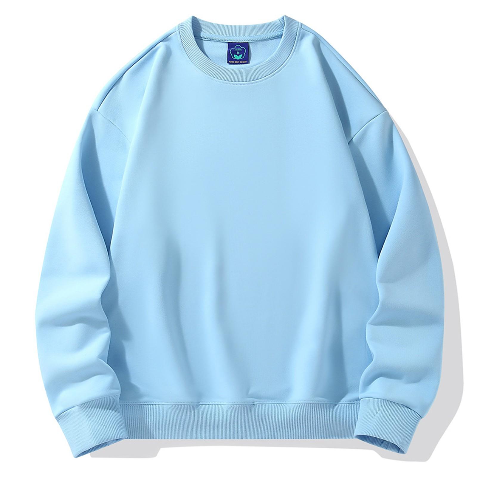 

Весенний и осенний пуловер с круглым вырезом, спортивный свитер, мужской верхний свитер L