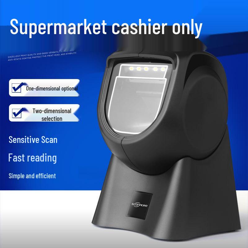 QR Code & Barcode Laser Scanner for Mobile Payments and Supermarket Checkout 1D/2D Screen Scan SM313Y