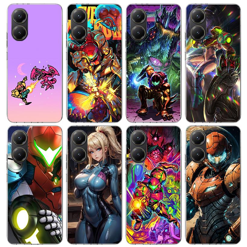 Spiel M-Metroids Handyhülle Für Xiaomi Poco X7 X6 X5 Pro F7 Ultra Redmi 15C 15 13 13C 12 12C 10 10A 10C 9 9A 9C 9T Hülle Poco X7