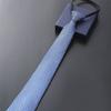 Male Zipper Design Neck Tie for Business Necktie Formal Suit Accessories