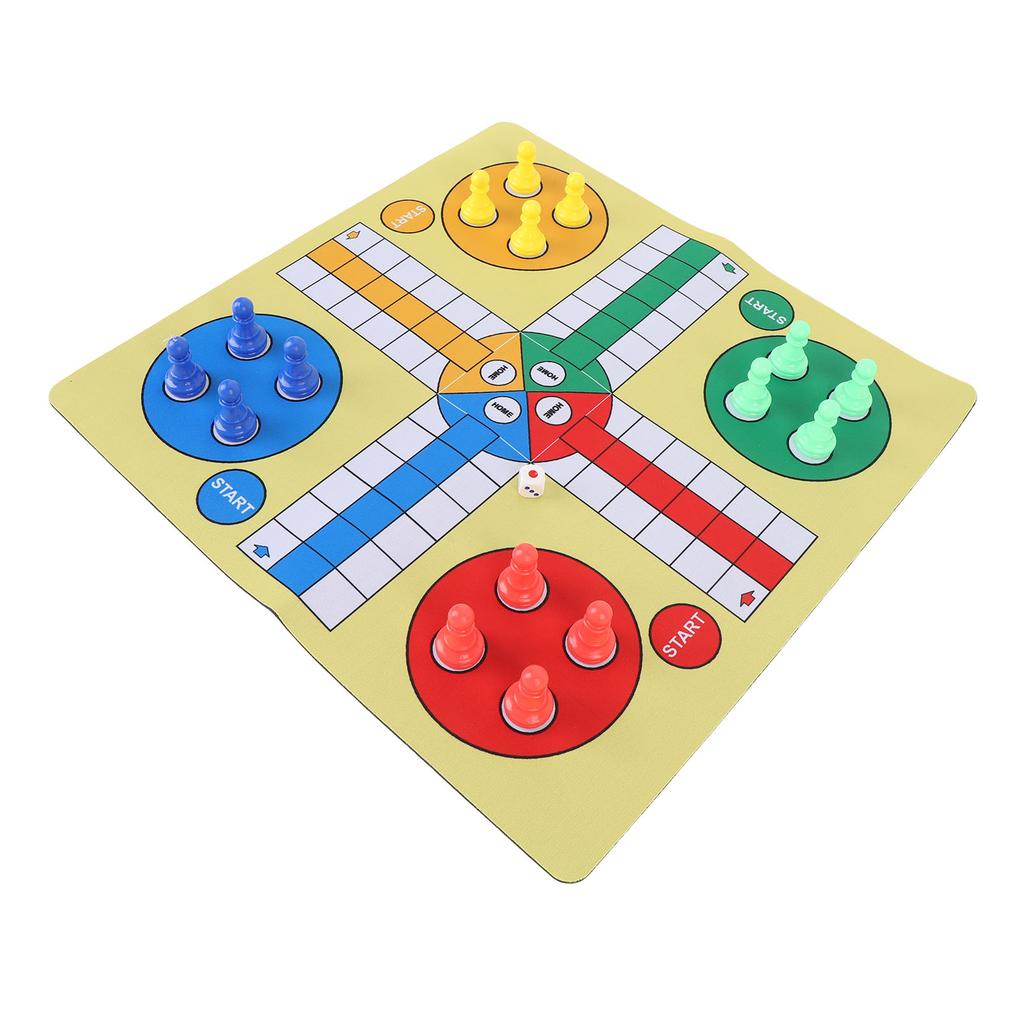 Foldable Flying Chess Board Game 35cm Portable Increase Friendship Classic Strategy Game Set for