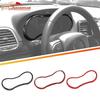 Dashboard Decor Cover Track Pack Gauge Bezels For Jeep Grand Cherokee 2014-