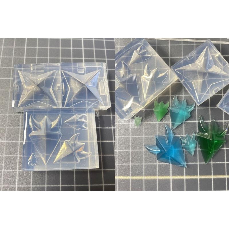 3D Gem Stone Epoxy Resin Molds DIY Jewelry Fondant Mould Cakes Decorating Tools Mini Candy Baking Mold Easy To Clean