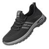 2025 Winter Men's Thick-Soled Non-Slip Breathable Lace-Up Sports Shoes with Velvet Warmth