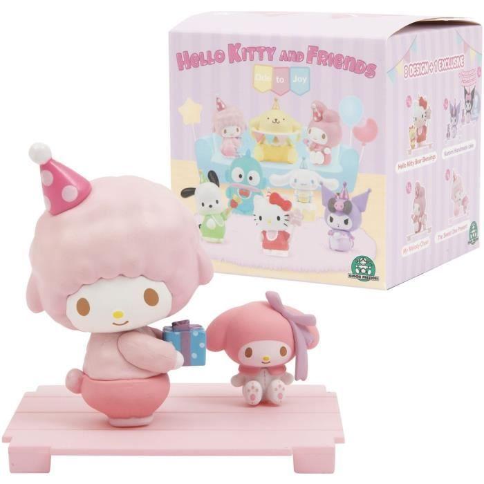 Figurine + accessoires - GPTOYS - HELLO KITTY - HKT36 - Série Ode to Joy - Modèle aléatoire - 6,5 cm - Dès 3 ans