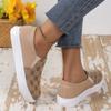 Neue frauen schuhe frühling und sommer dicken sohlen mode vielseitig pailletten loafers casual sport schuhe vulkanisierte schuhe