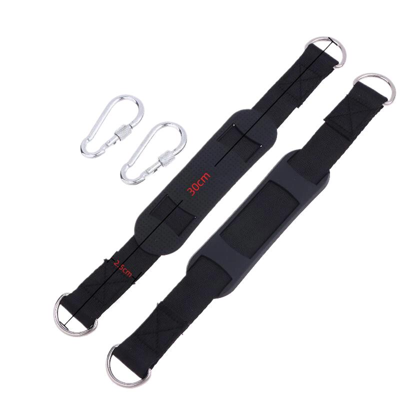 2Pcs Durable Hanging Belt Hammock Swing Hanging Belt And Steel Alloy Hooks Outdoor Camping Hiking Tools Hammock Accessories