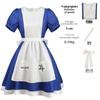 Alice Madness Returns Halloween Maid Cosplay Costume